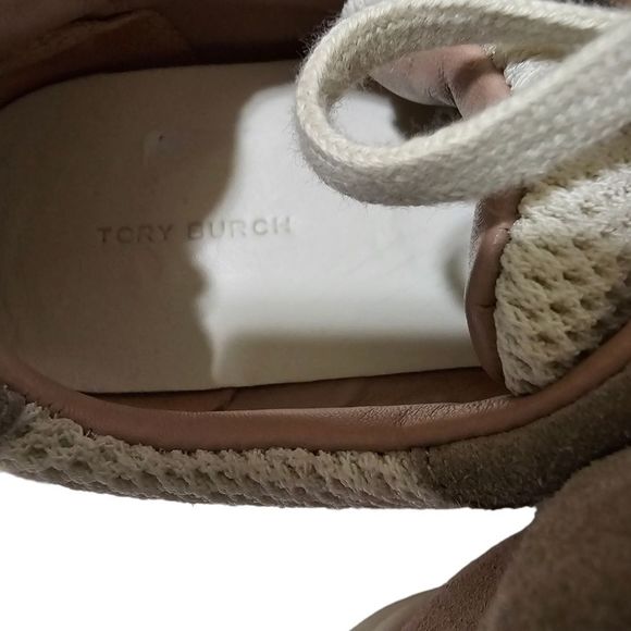 SOLD!! TORY BURCH Kick Trainer Fashion Sneaker - Size 10 1/2 - Picture 7 of 8